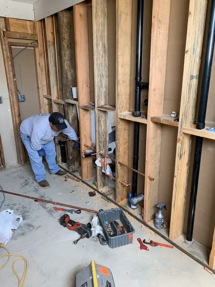 Commercial rough-in plumbing for Commercial Plumbing in Dugan